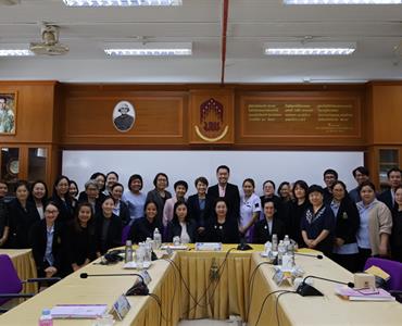 ให้การต้อนรับและรับการตรวจประเมินจากคณะทำงานสภาการพยาบาล